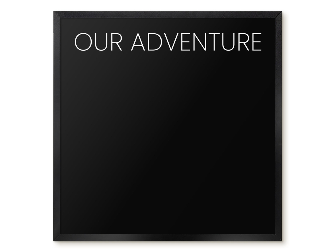 Magnetic Glass Board Our Adventure For The Hall Espelharte (50x50 Cm)