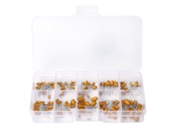 Kit De Capacitores De Tantalo 1uf~100uf 16v, 10 Tipos, Alta Precisão E Estabilidade
