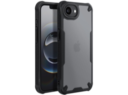 Avizar Capa Iphone 16e Antichoque Cantos Reforçados Fosco Preto