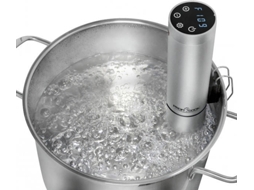 Máquina de Cozinhar Sous Vide PROFICOOK SV 1159 (1000 W) — Sous Vide com WiFi e App para controlo e preparação automática de alimentos. Função preparação de iogurtes e manter quente. 1000W. App free para IOS e smartphone. Adequado para recipientes a partir de 15 cm de altura.