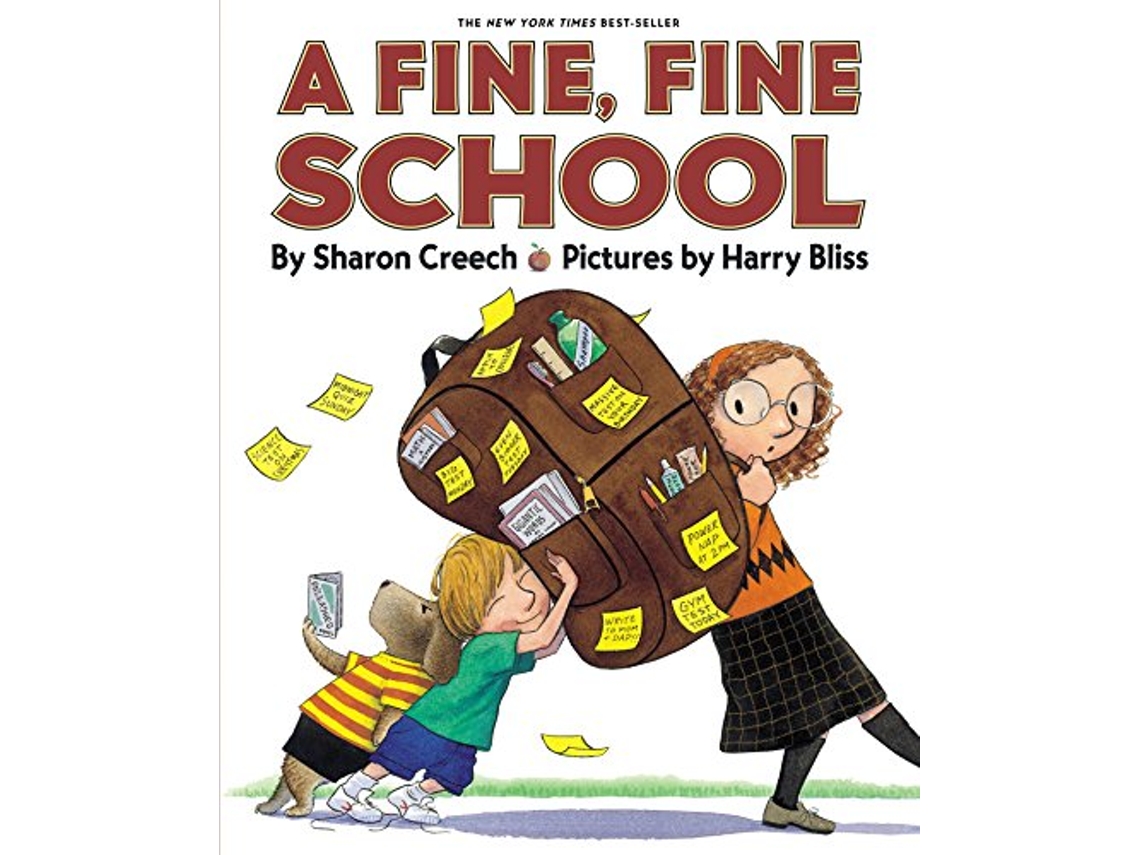 Livro Fine Fine School de Sharon Creech (Inglês)