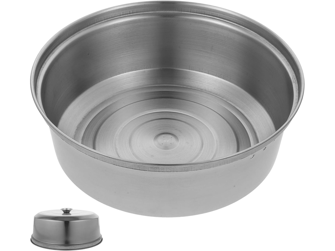 Tampa Para Vaporizador De Aço Inoxidável De 24 Cm, Com Alça Resistente À Corrosão, Ideal Para Cozinhas Domésticas Tampa Para Vaporizado Gokoco