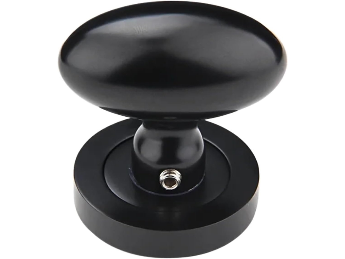 Puxador Oval Em Formato De Ovo, Sem Fechadura, Em Liga De Zinco, 4 Cores, Ferragens Para Casa, 1 Peça Preto