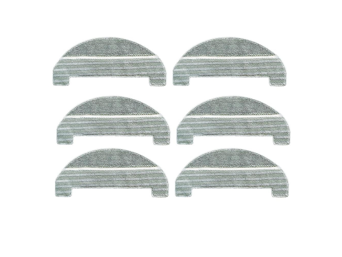 6Pcs Esfregão Pano de Substituição para Proscenic M8 Pro Robotic