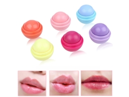 6 unidades de bálsamo labial e brilho natural nutritivo