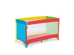 Berço De Viagem Asalvo Creta - 0-3 Anos (0-15 Kg), Dobrável Ultra-rápido, Colchão, 60x120 Cm - Multicolor