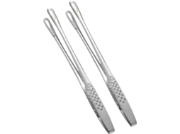 Conjunto De 2 Pinças Para Alimentos Yardwe Em Aço Inoxidável Cozinha Profissional E Churrasco