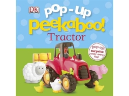 Livro Popup Peekaboo Tractor de Dkpublishing (Inglês - Capa Dura)