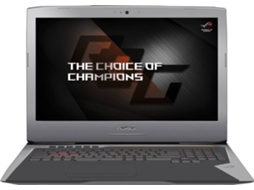 Portátil Gaming ASUS G752Vs-76A07Pb1 (17.3'' - Intel Core i7-6820HK - 32 GB RAM - 1 TB HDD + 512 GB SSD - NVIDIA GeForce GTX 1070)