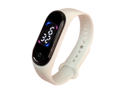 Relógio esportivo digital LED à prova d'água Ly Ebike com tela sensível ao toque HD para meninos e meninas