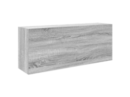Bathroom Wall Cabinet, Bathroom Wall Cabinets Vidaxl Cinzeto Madeira Processada (100 X 25 X 40 Cm)
