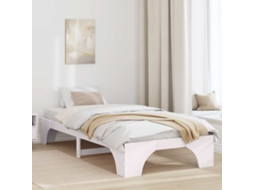 Estrutura da Cama Branco 100 X 200 Cm MAISON EXCLUSIVE