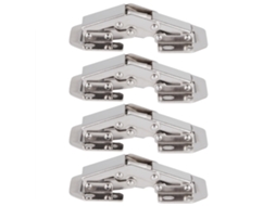 Conjunto de Dobradiças de Armário em Aço Laminado S/MARCA