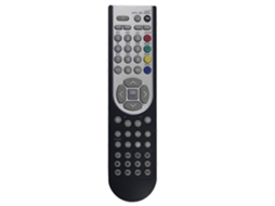 Controle remoto RC1900 para TVs das marcas Oki, Hitachi, Alba, Luxor, Grundig, Vestel, Telefunken, Bush, Techwood, Flinlux, Akai, Nevir e Sanyo.