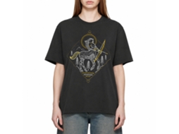 Rockinstone Harry Potter Minimalist Centaur Outline Black T-shirt Size:xxl