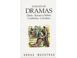 Livro Dramas de William Shakespeare (Espanhol)