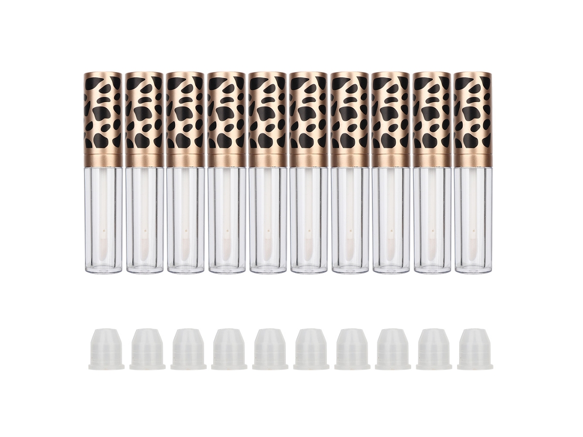 Frascos De Gloss Labial Recarregáveis Diy Para Armazenamento De Óleo Labial