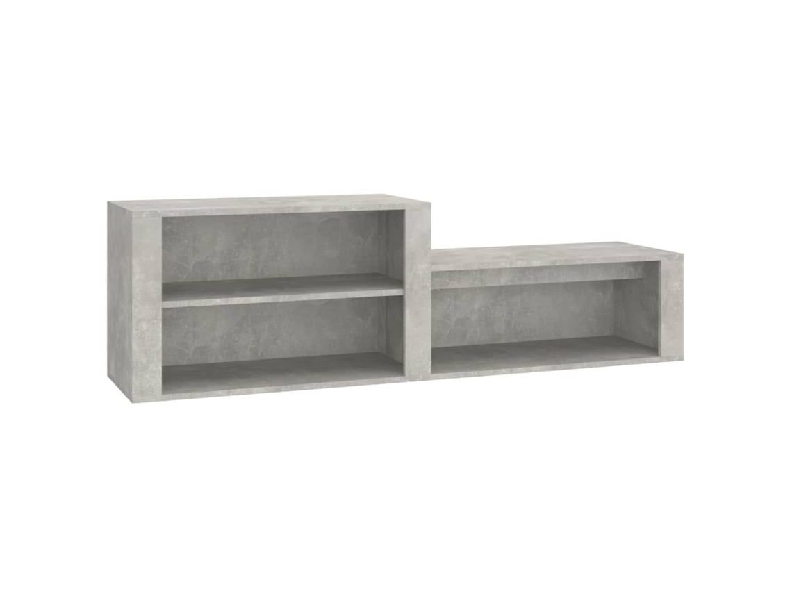 Sapateira Madeira Processada Cinzento Cimento MAISON EXCLUSIVE 150x35x45 cm
