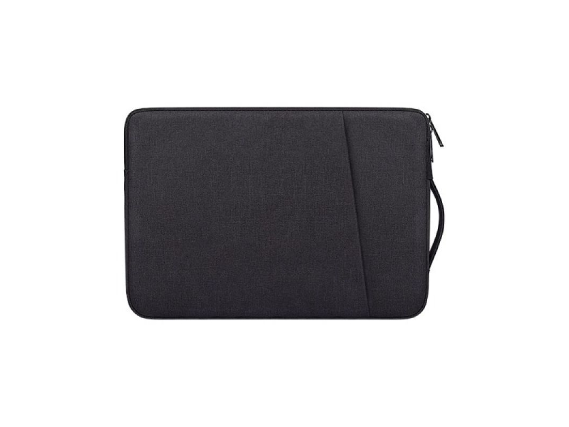 Capa Para Laptop 13 Polegadas Lona Preta Brilvibera
