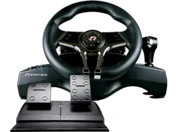 Volante + Pedais FR-TEC Hurricane MKII Wheel (Multiplataformas - USB - Preto)