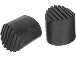 Capas De Borracha Antiderrapantes Para Escada, Em Duas Peças, Para Maior Segurança, Pretas.