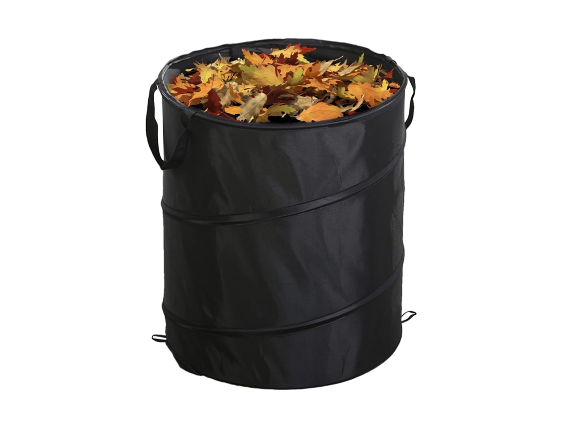 Lixeira Dobrável Para Camping E Jardim.