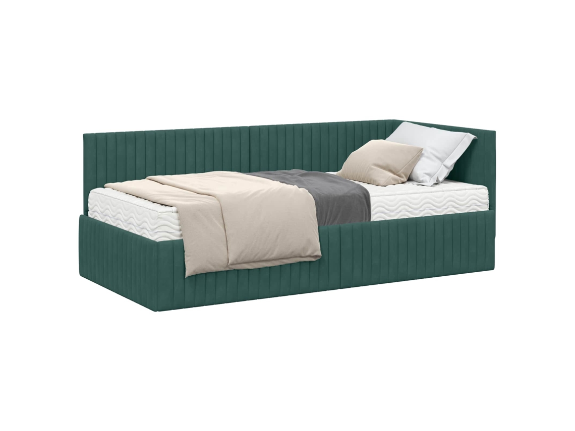 3 pcs Conjunto de sofás com almofadões tecido castanho MAISON EXCLUSIVE