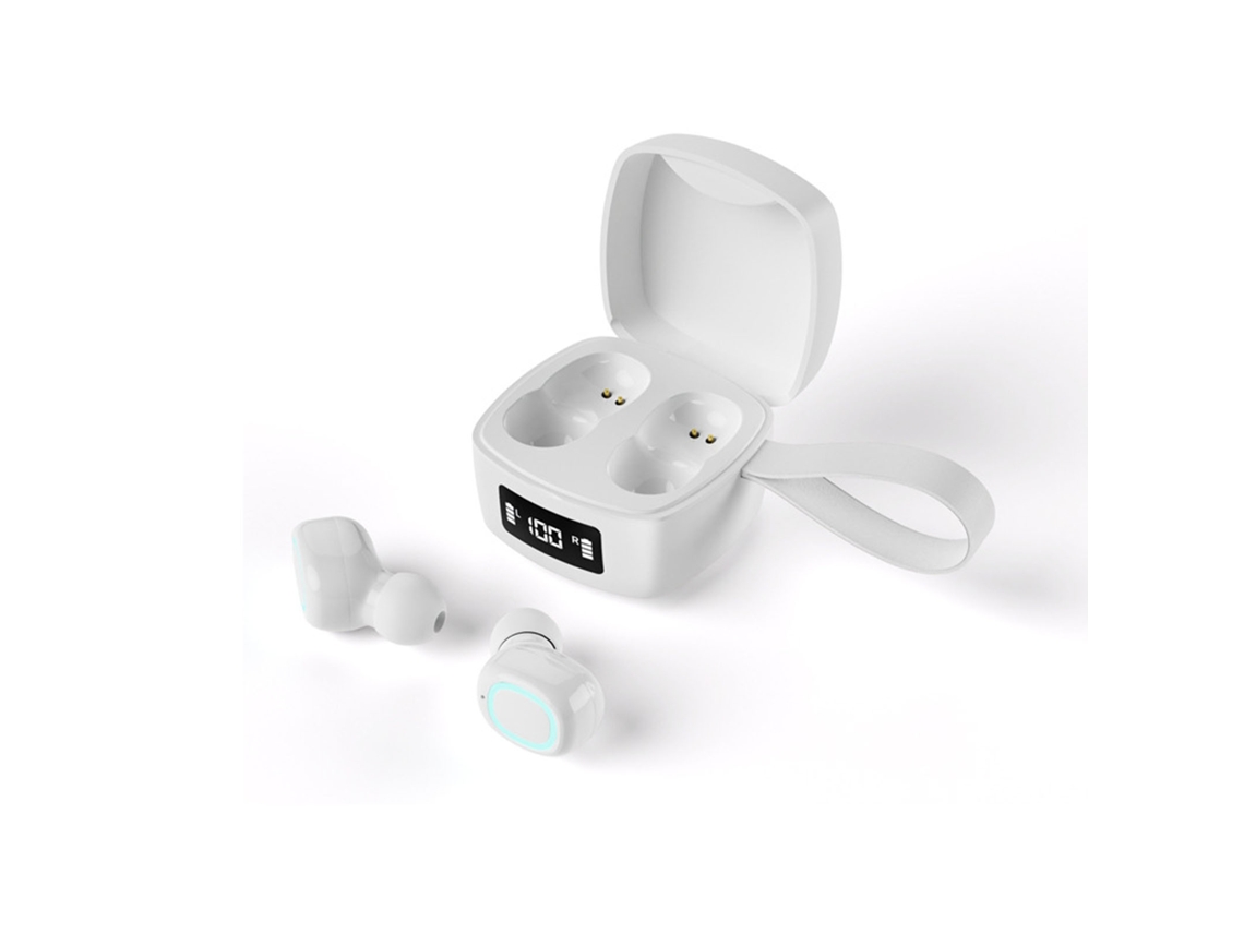 Fones de Ouvido Bluetooth com cancelamento de ruído e display digital EOOCOO