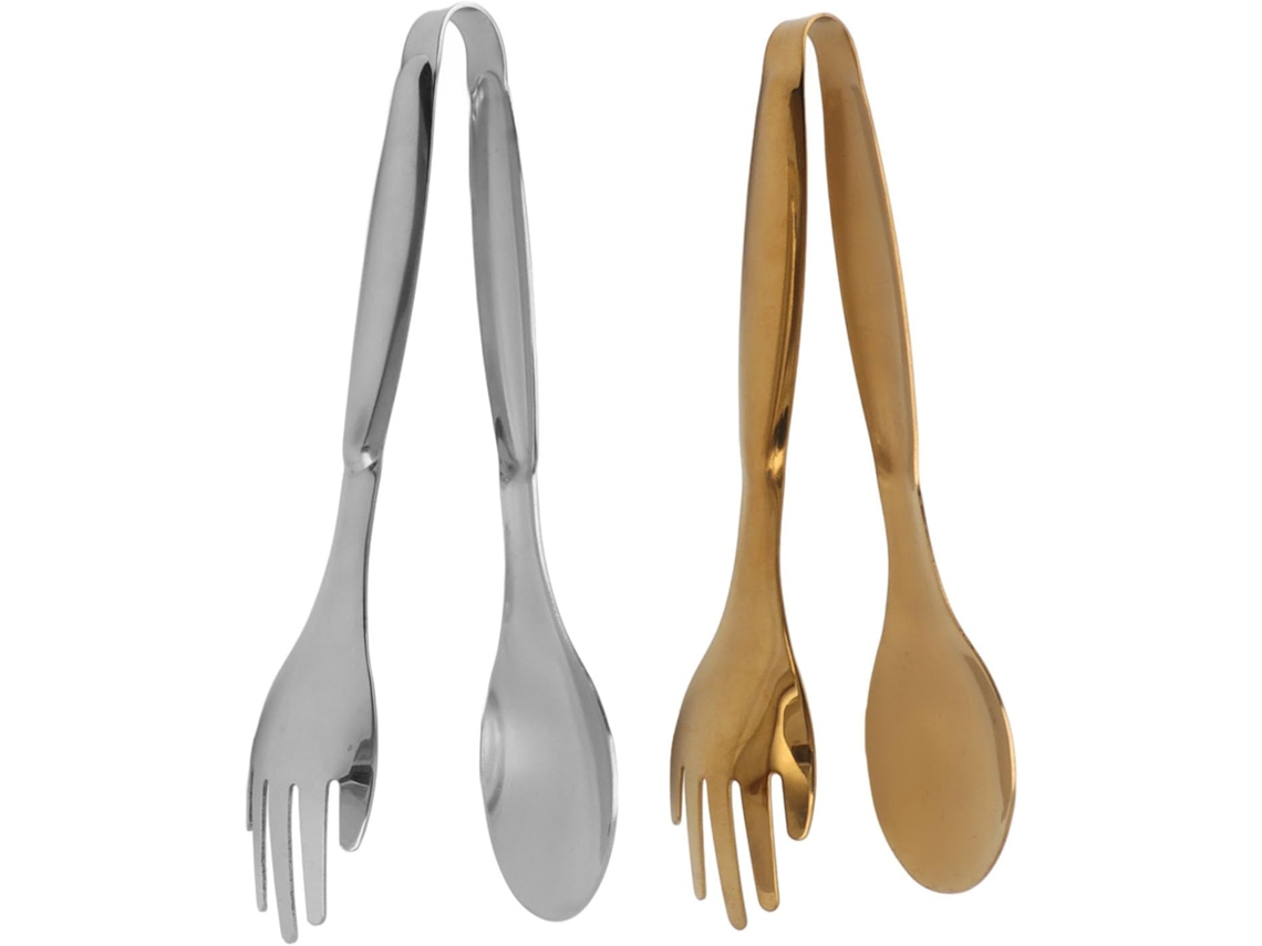 Conjunto De 2 Pinças Para Alimentos, Pinças Pequenas Para Servir, Pinças De Aço Inoxidável Para Cozinhar, Grelhar