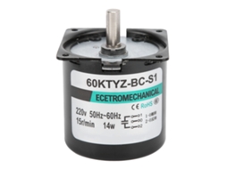 Gerador Mini Motor Síncrono Ac 14w 15rpm Sunflare Velocidade Lenta