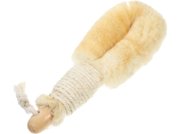 Escova Esfoliante De Fibra Sisal Natural Housoutil Com Cabo Madeira, Escova De Banho Corporal, Limpador Durável, Uso