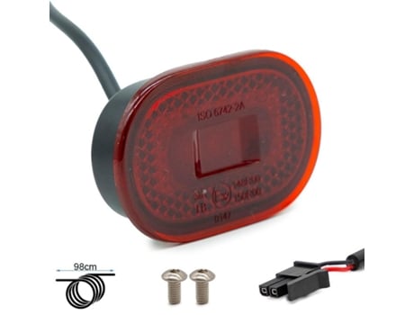 Luz Traseira Mi4 Ultra Ewheel Ebike Luchia