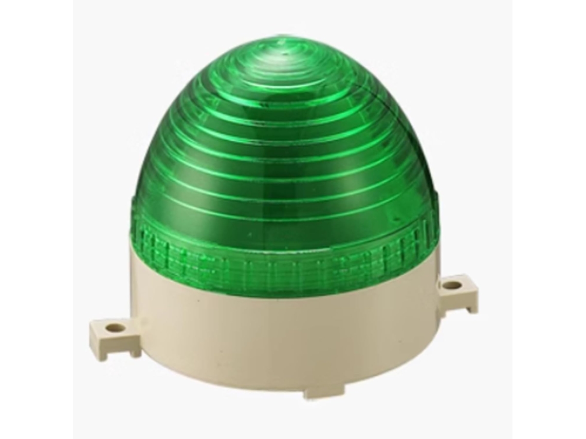 Machswon Small Tb 60luz De Advertência Estroboscópica Verde Universal Silenciosa Led Lâmpada Alerta Emergência