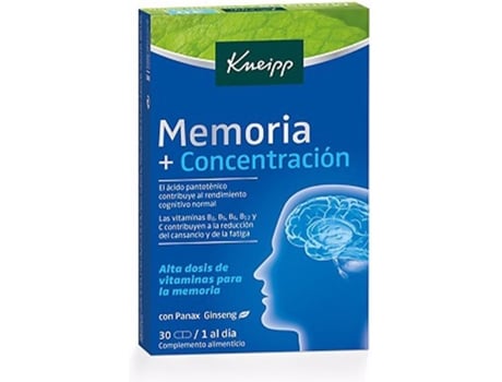 MEMORIA CONCENTRACIÓN 30 COMPRIMIDOS