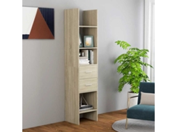 Vidaxl Estante 40x35x180 Cm Contraplacado Cor Carvalho Sonoma