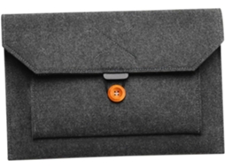 Capa De Feltro Rosa Para Laptop, Bolsos Para Mouse, Carregador De Celular, Cabo De Dados Slowmoose