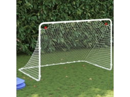 Vidaxl Gol De Futebol Branco 122x81x81 Cm Aço