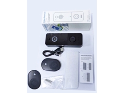 Câmera De Porta Inteligente Sem Fio Com Campainha, Detecção Ai De Pessoas, Wifi 2.4g, Áudio Bidirecional, Vídeo Hd, Visão Noturna, Armazenamento Em Nu