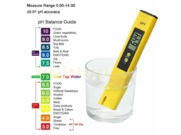 Lcd Digital Medidor de Ph Elétrico Tester Caneta de Teste de Água Hidropônica Teste de Aquário B