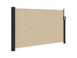 Retractable Side Awning, Retractable Side Awnings Vidaxl Bege Poliéster (120 X 600 Cm)