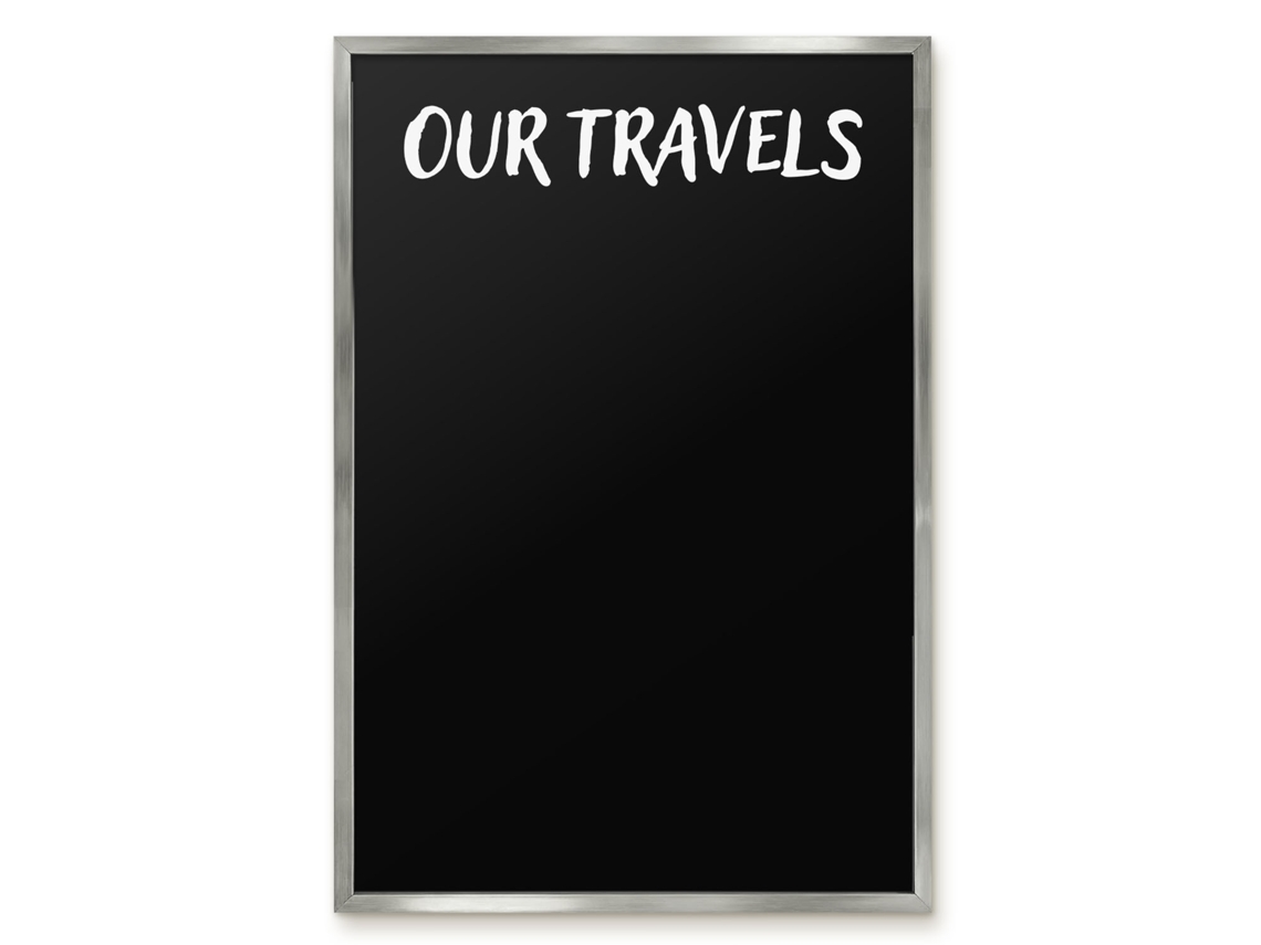 Magnetic Board Our Travels For The Living Room Espelharte (40x60 Cm)