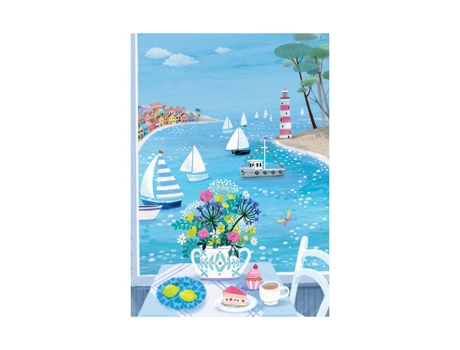 Caderno A6 pautado 25fl Aquarupella Boats 22343
