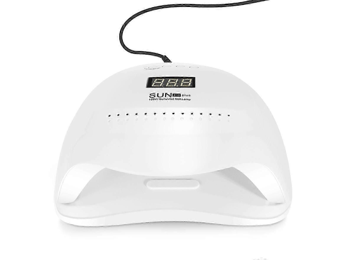 Máquina de Secagem Gel para Unhas X 54 W com Lâmpada Uv Led Profissional Luz Branca e Polimen To Alta Qualidade. GOKOCO