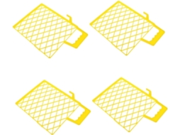 Paleta De Pintura De Plástico Com 4 Peças E Filtro De Malha, Ideal Para Aplicação.