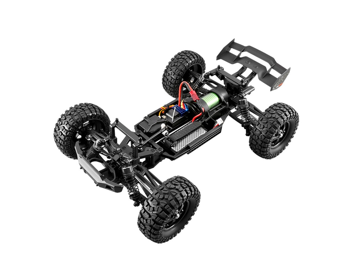 Hbx 901a Rtr 1/12 2.4g 4wd 50km/h Carros Rc Sem Escovas Camião Rápido Todo o terreno com Luzes Led Brinquedos MDUG
