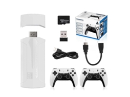 M8 Plus Retro Console com 64 Gb, 2.4G Sem Fio, 4K, 20.000 Jogos GOKOCO