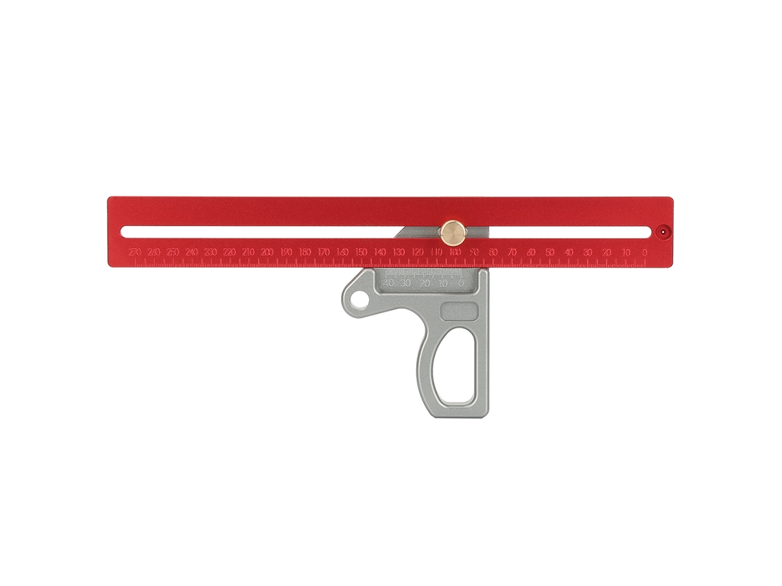Régua De Ângulo 45/90 Graus Para Carpintaria Ferramenta De Medição Scribe Gauge 300mm