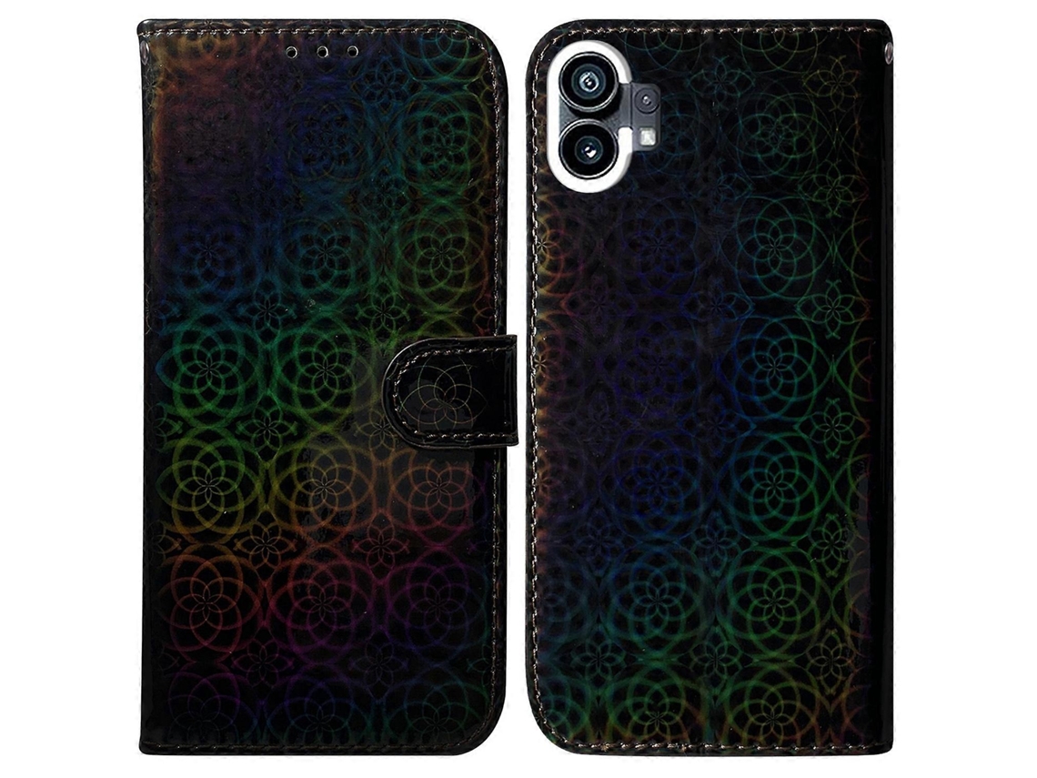 Capa De Couro Colorida Com Fivela Magnética Para Celular For Nothing Phone 1