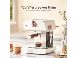 Máquina Café Espresso 20 Bar Frother Leite 850w