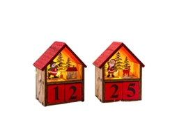 2Pcs Calendário Luminoso ALLINLESS